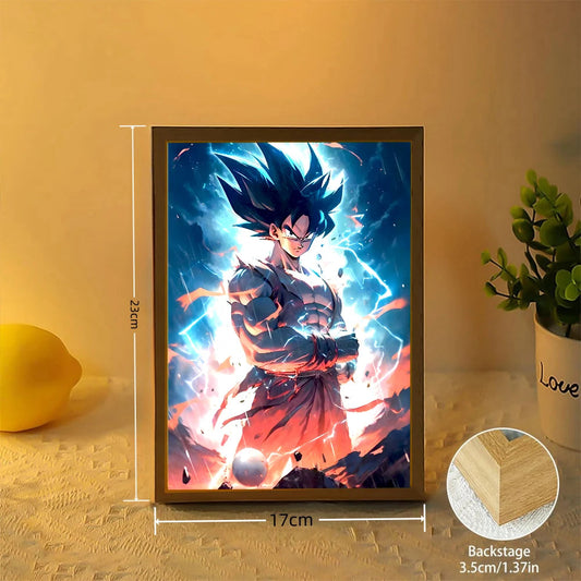 Dragon Ball Goku Light Painting